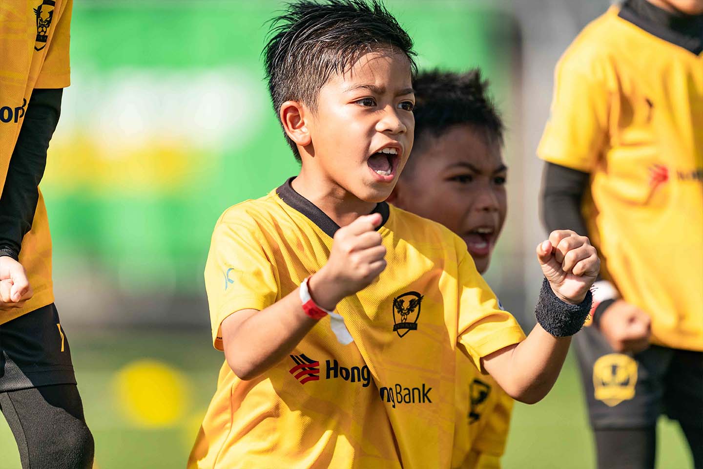 FC Tanjung Bungah players celebrating